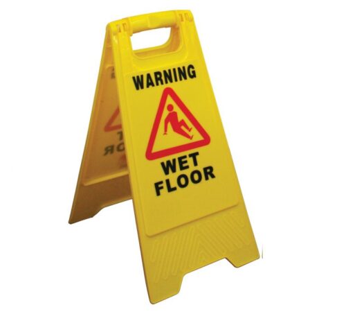 EDCO CONTRACTOR A-FRAME SIGNS – WET FLOOR
