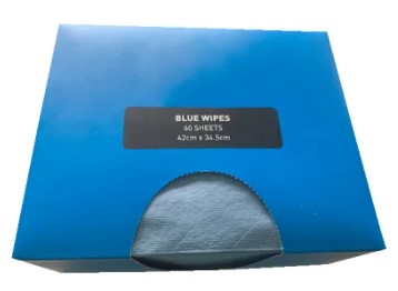 BLUE WIPES DISPENSER BOX