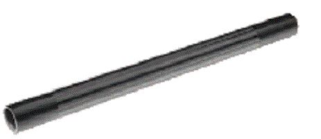 Plastic Rod Straight 32mm & 35mm - Black (RPS032, RPS035)