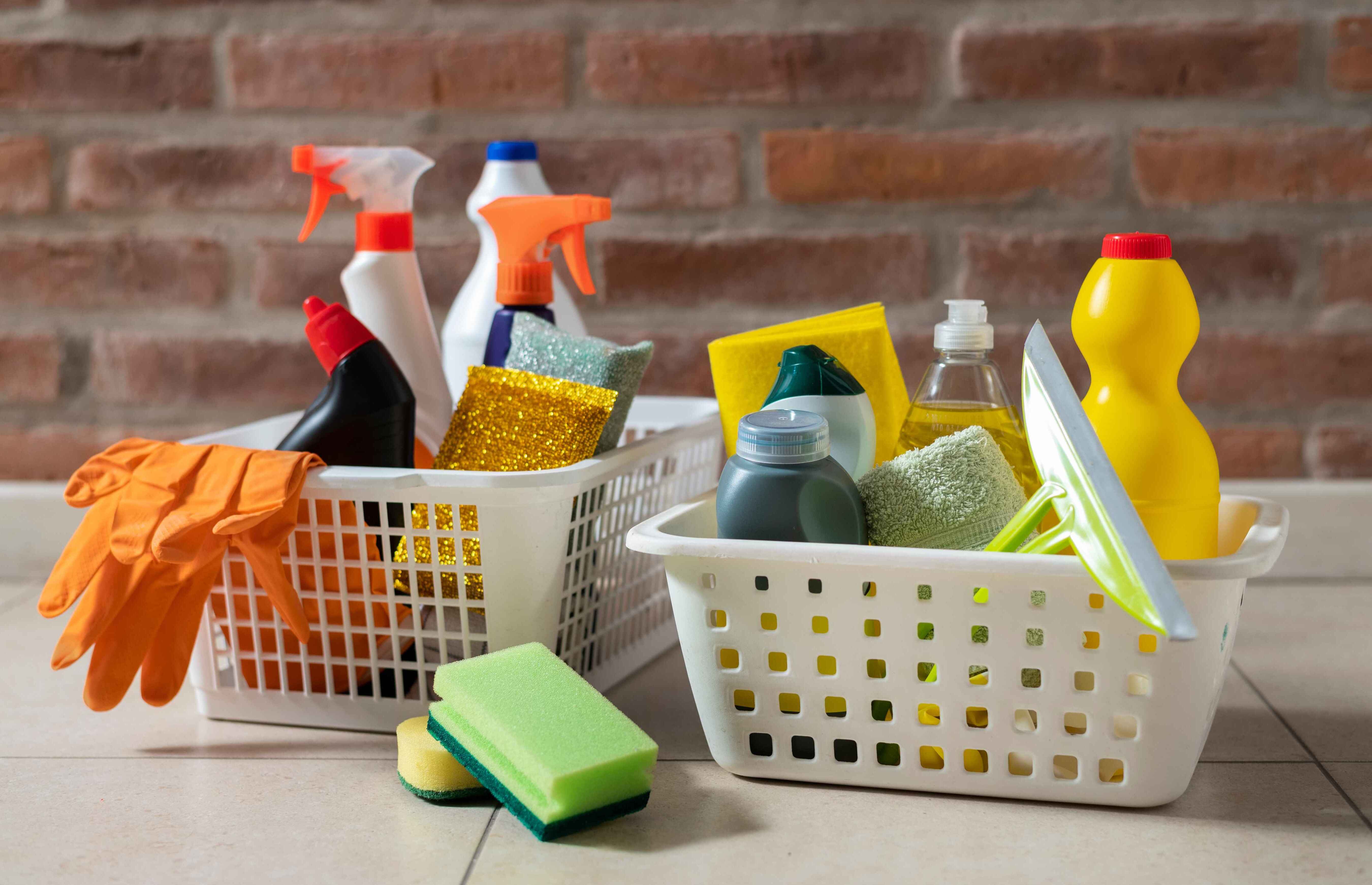 cleaning supplies